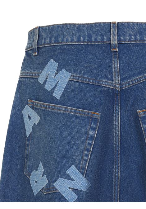 jeans wide led uomo blu MARNI | PUJU0114X0 USCY2700B60